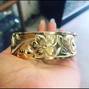 Hamilton Gold Plated Bangle